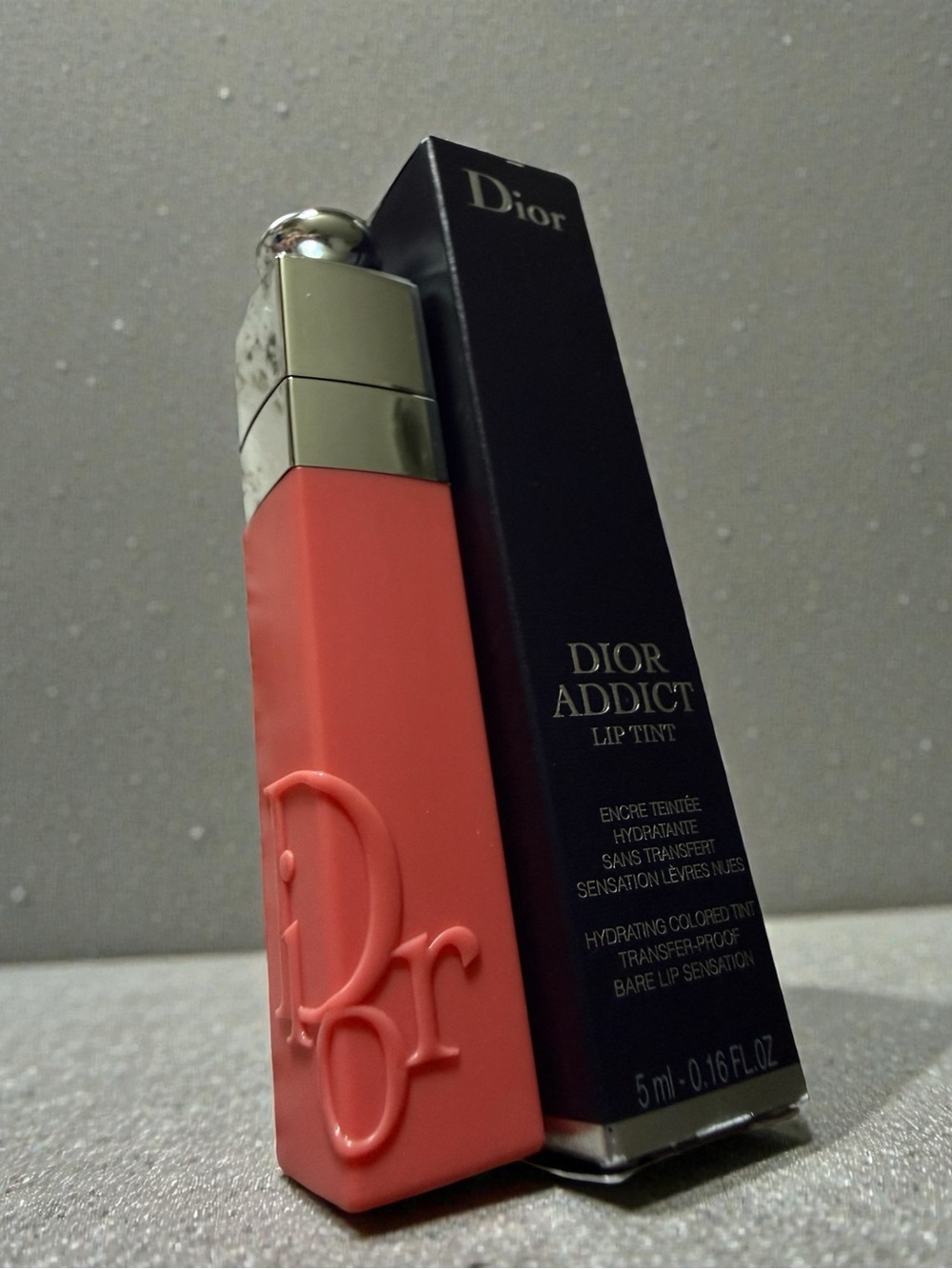 DIOR WOMEN ADDICT LIP TINT 251 NATURAL PEACH SEMI MATTE CORAL PINK